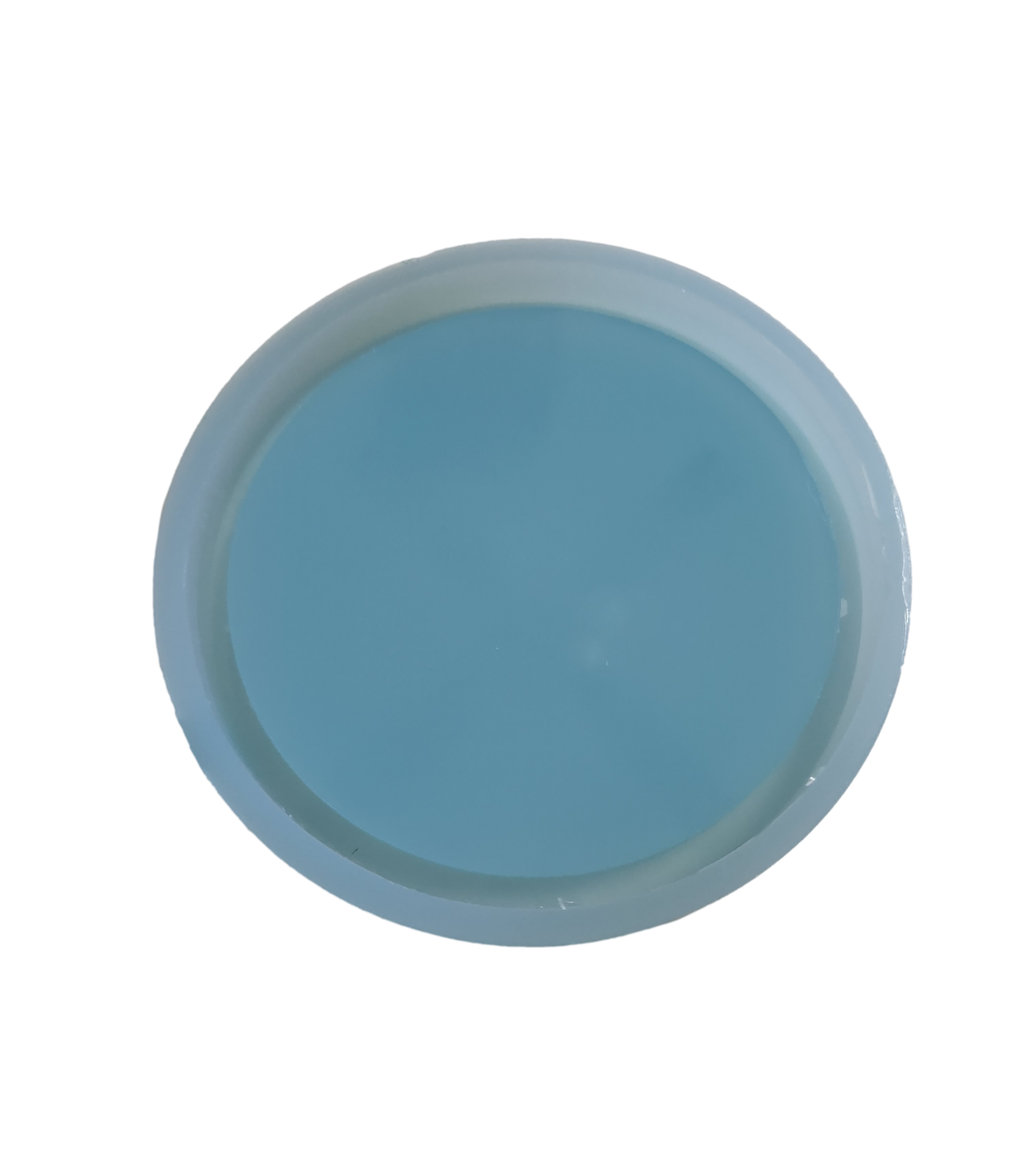 Molde Siilicona Posavasos Redondo 10cm Con Borde