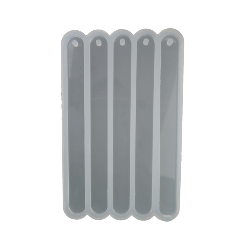 Molde Silicona Marcador X5 Cavidades oval