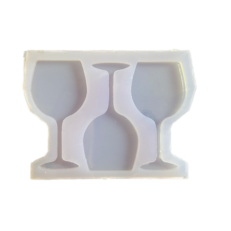 Molde silicona copa de vino 4x3cm