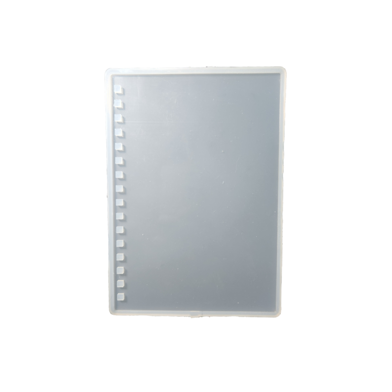 Molde Silicona Tapa A5 Simple Para Anillado