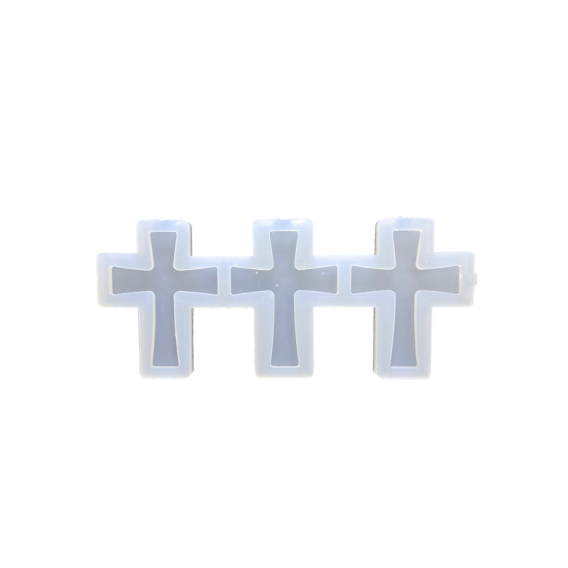 Molde Silicona Cruz 5cm X3