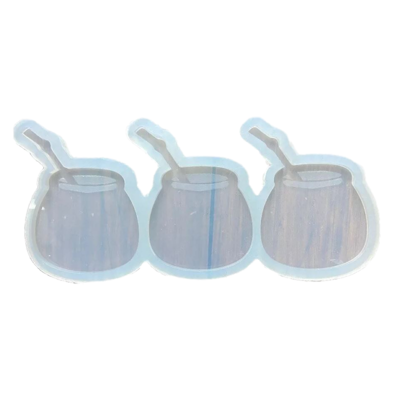 Molde Silicona Mate X3 Llaveros