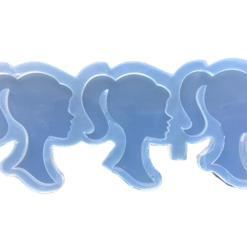 Molde Silicona Barbie 5cm x3