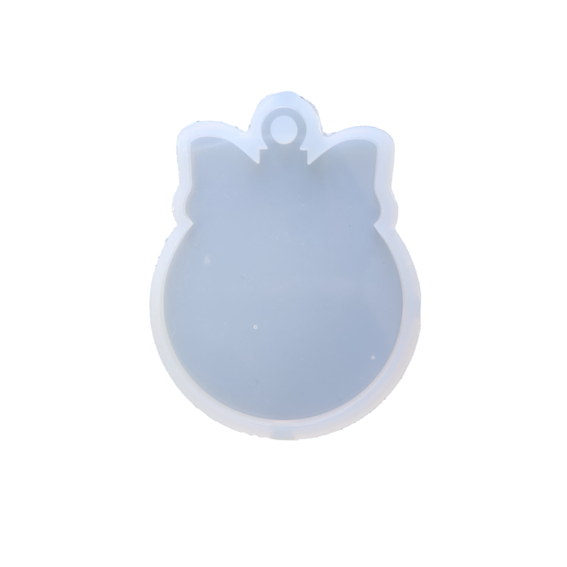 Molde Silicona Adorno Navidad Simple 9x7cm