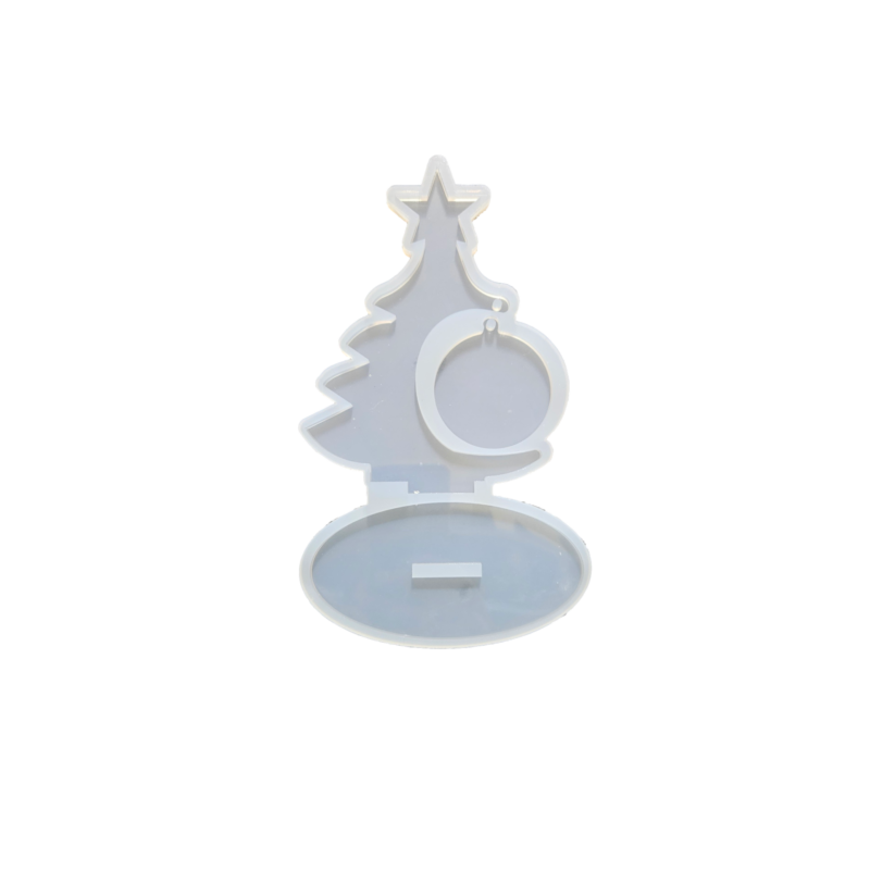 Molde Silicona Arbol De Navidad 15cm 3 Piezas