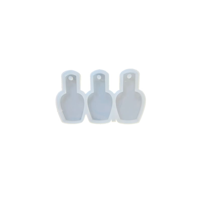 Molde Silicona Pintura Uñas 6cm X3