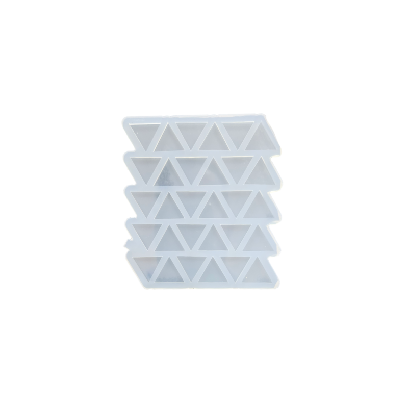 Molde Silicona Triángulos 2cm 30 Cavidades