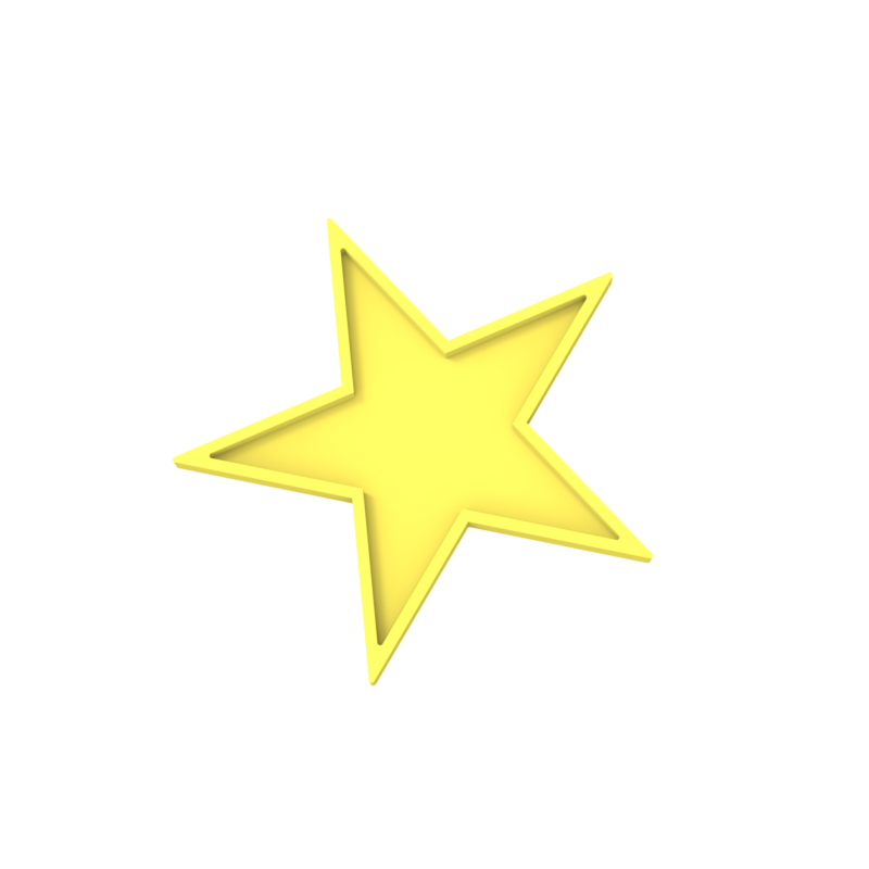 Molde Silicona Estrella 15cm Navidad