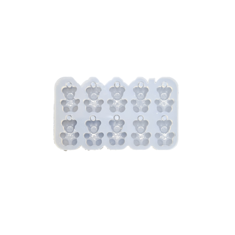 Molde Silicona Dije Ositos 2cm