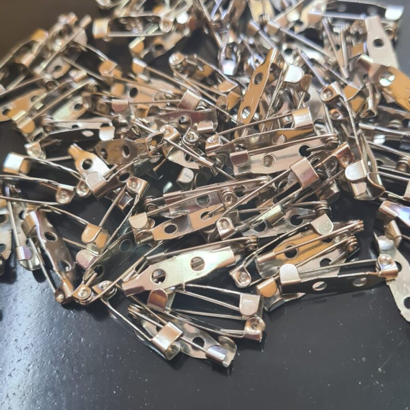 Base Prendedor 15mm X 100 Unidades