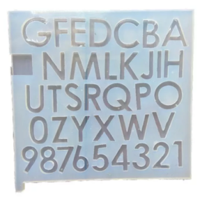 Abecedario completo 2cm