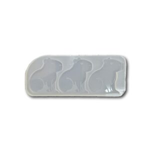 Molde capibara 3 cavidades 5x5cm