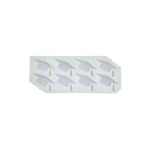 Molde x8 sombrero egresado 5x3cm