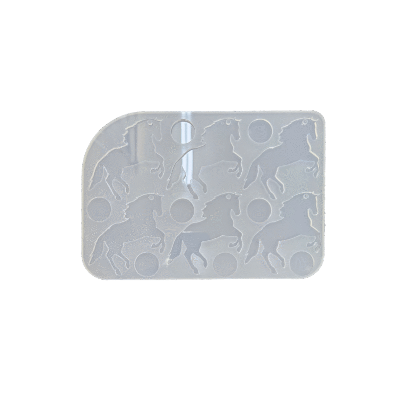 Molde x6 caballo grande 6x6cm
