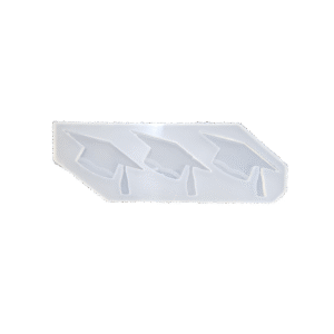 Molde x3 sombrero egresado 5x3cm