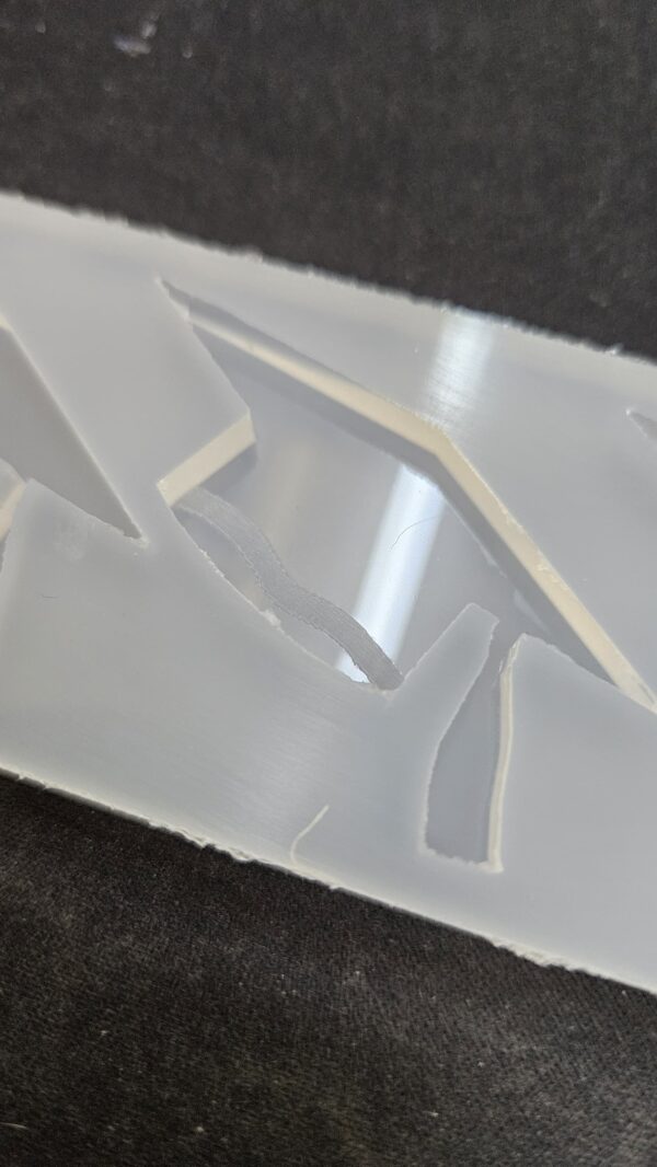 Molde x3 sombrero egresado 5x3cm - Imagen 3