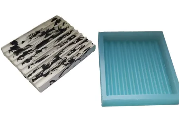 Molde Silicona Jabonera 10x9cm