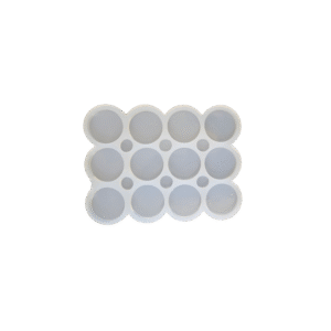 Molde x12 llavero 3cm s/ agujero